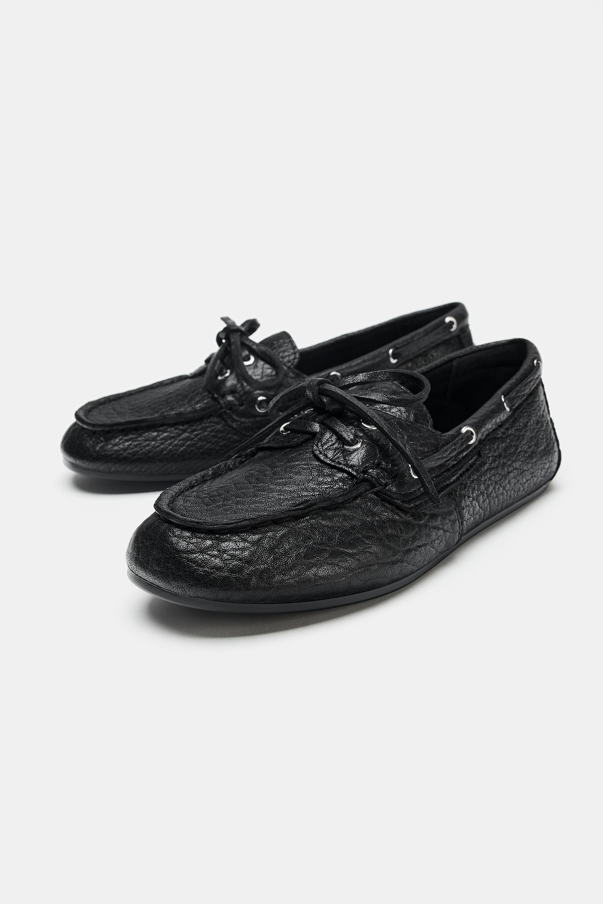 MOCASSINS BATEAU EN CUIR